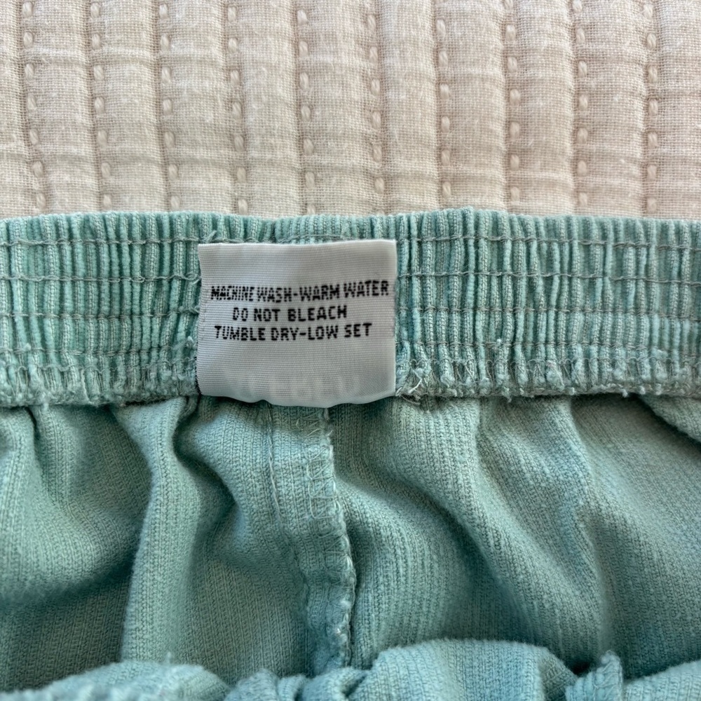 Alfred Dunner Vintage Seafoam Green Women's Corduroy Pants Made in USA Size 8 - Picture 8 of 10